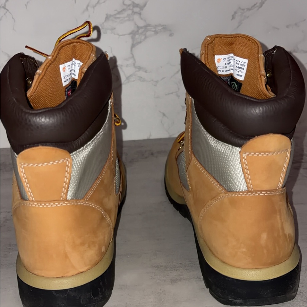 MENS Timberland 6” Field Boot Wheat - Picture 4 of 8